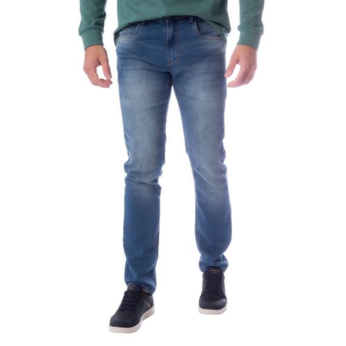 Calça Jeans Masculina Max Denim Slim Azul