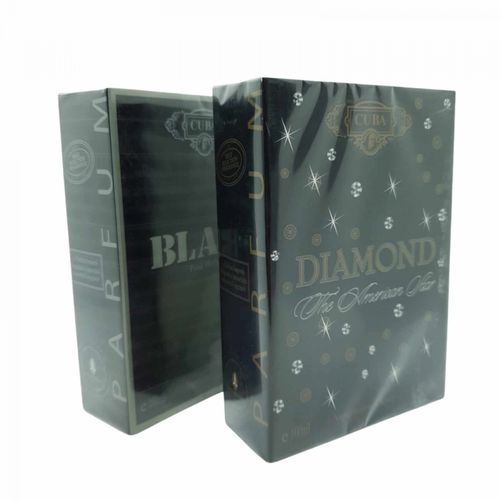 Perfume Cuba Diamond Masculino Nacional + Cuba Black