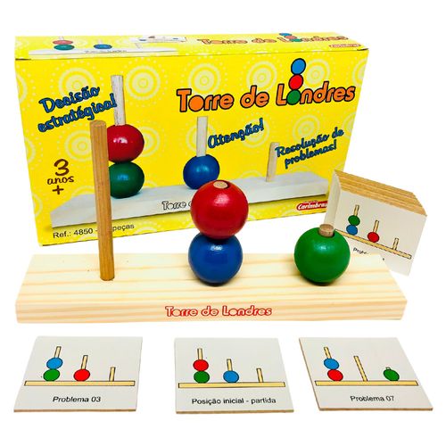 Brinquedo Educativo Infantil Torre de Londres Carimbras 4850