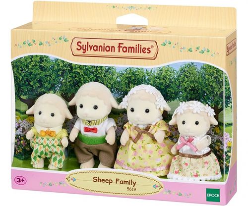 Sylvanian Families Família De Ovelhas - Epoch 5619