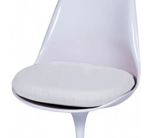 Almofada Colorida para cadeira Saarinen sem Braço Branco
