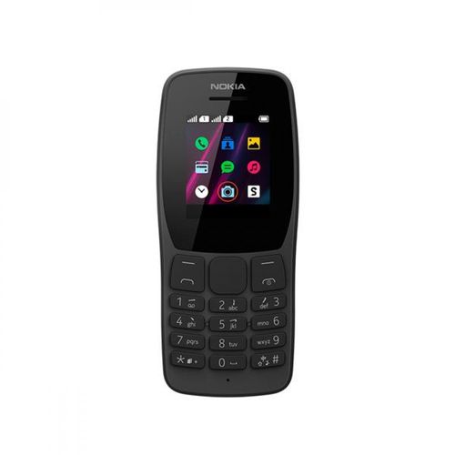 Celular Nokia 110 Preto Rádio FM e leitor MP3 - NK006
