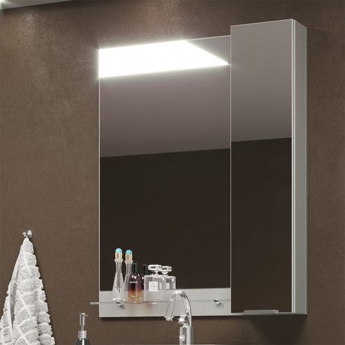 Armário para Banheiro Espelho Lisse 71,5x82,6cm Móveis Bosi