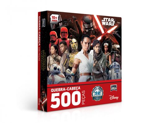 Quebra-Cabeça - 500 Peças - Star Wars IX: Ascensão de Skywalker - Toyster Toyster