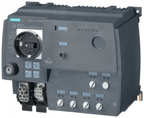 Chave Partida M200D AS-I 5,5Kw 1,5-12A 24Vcc 3RK1315-6LS41-2AA0 - Siemens Siemens