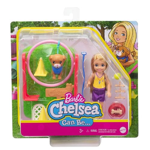 Barbie Boneca Chelsea Treinadora de Pets Barbie