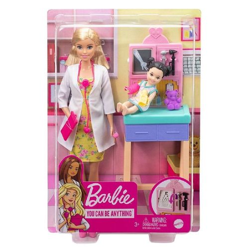Boneca Barbie Médica Pediatra Barbie