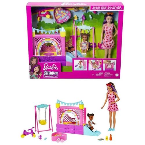 Barbie Boneca Skipper Babysitter Parque Infantil Barbie