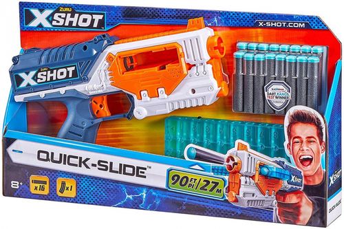 Lançador Pistola de Dardos X-Shot Quick-Slide - Candide 5563