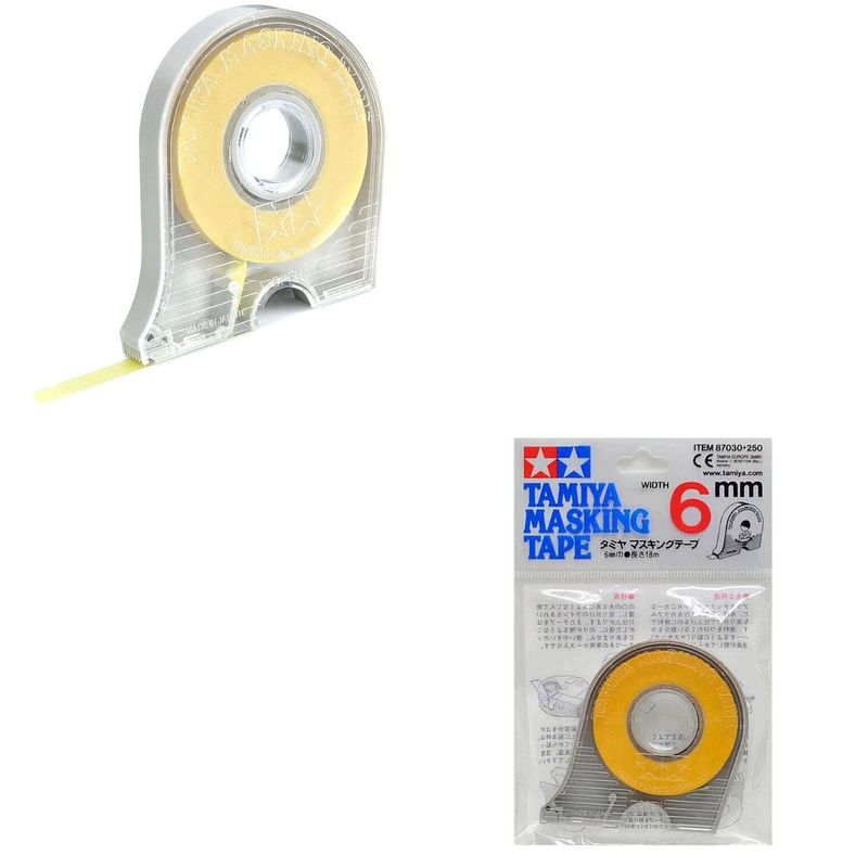 Fita Para Máscara De Pintura Masking Tape 6mm Tamiya