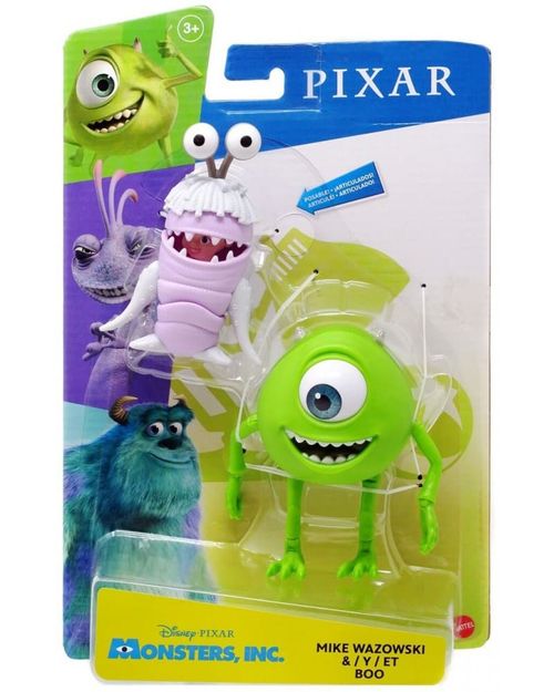 Figura de Ação Pixar - Mike Wazowski E Boo - Mattel Mattel Import
