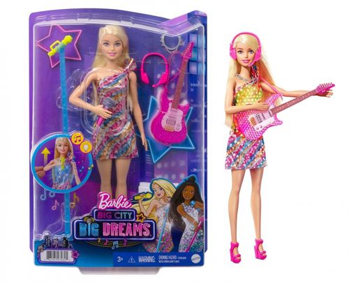 Barbie Cantora Malibu com Acessórios - Mattel GYJ23