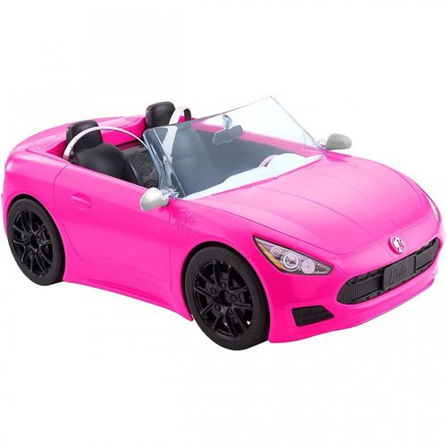 Barbie Carro Conversível 2 Lugares Rosa 33cm - Mattel HBT92