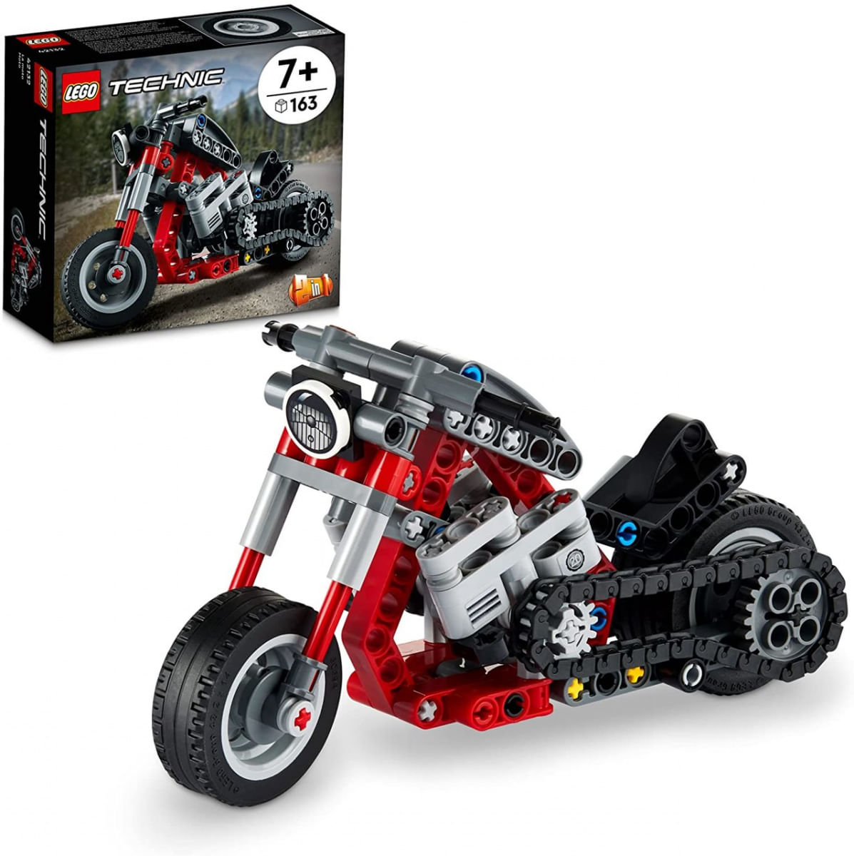 Lego Technic 2 Em 1 Motocicleta Tunada 163 Peças - 42132 - Mesbla  Marketplace - Seja um Mesbler!