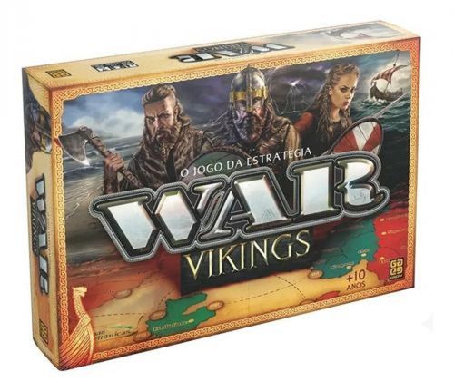 Jogo De Tabuleiro War Vikings Jogo De Estrategia - Grow