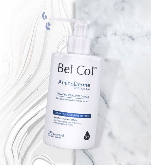 Bel Col  - Aminoderme Body Cream creme nutritivo e hidratante - 320g